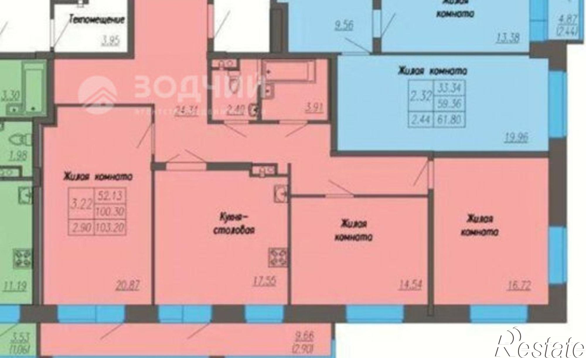 Купить квартиру за 8 500 000 рублей на Чувашская Республика — Чувашия, улица 10-й Пятилетки, 80