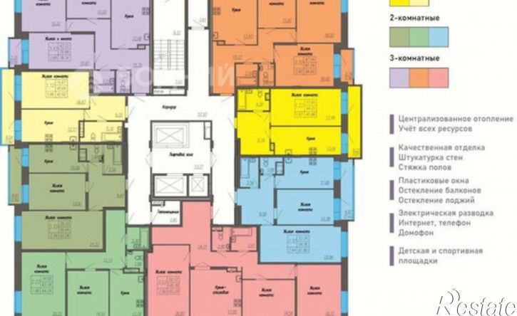 3-комн квартира Чувашская Республика — Чувашия, улица 10-й Пятилетки, 80