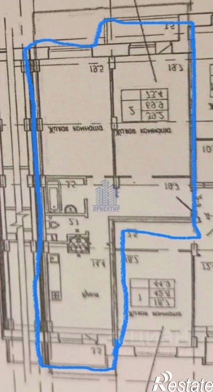 2-комн квартира ул Советская, 50А,  д. 50А