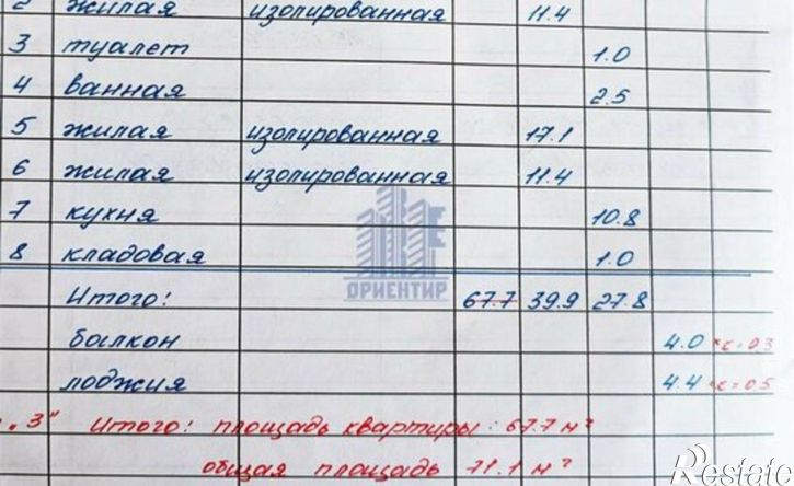 3-комн квартира ул Восточная, 23 3,  д. 23 3,  к. 3