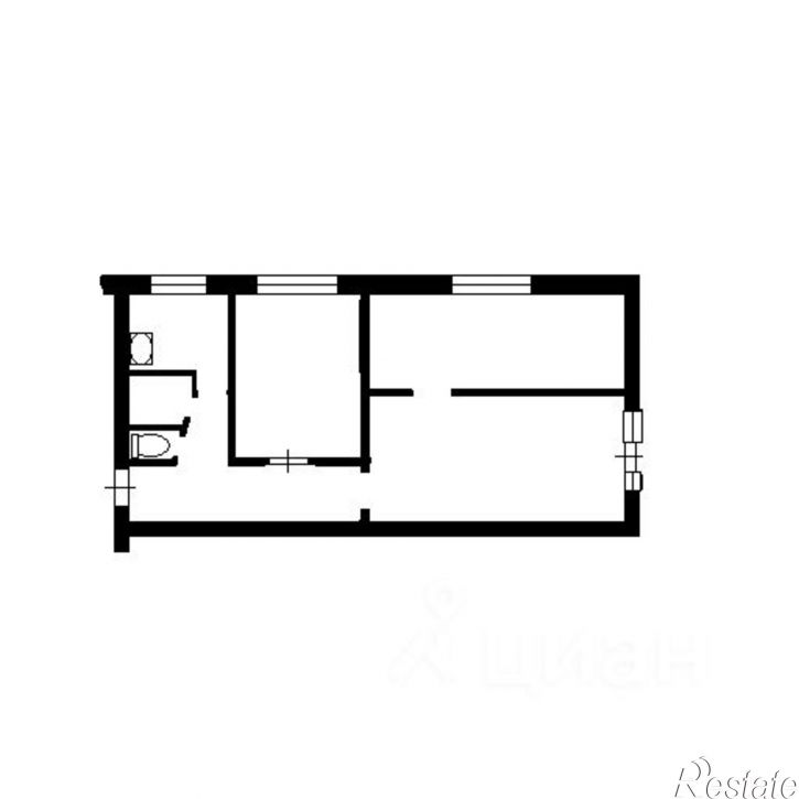 3-комн квартира ул Строителей, 22,  д. 22