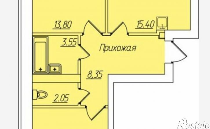 2-комн квартира в новом доме Чувашская Республика &mdash; Чувашия, Советская улица, 66